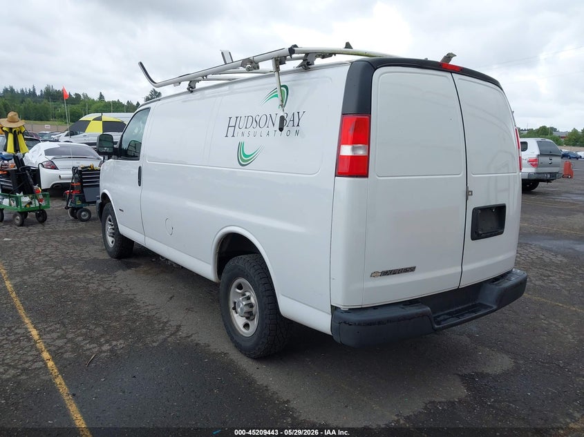 Vin: 1gcwgaf16h1349178, lot: 45707184, chevrolet express 2500 work van 20173