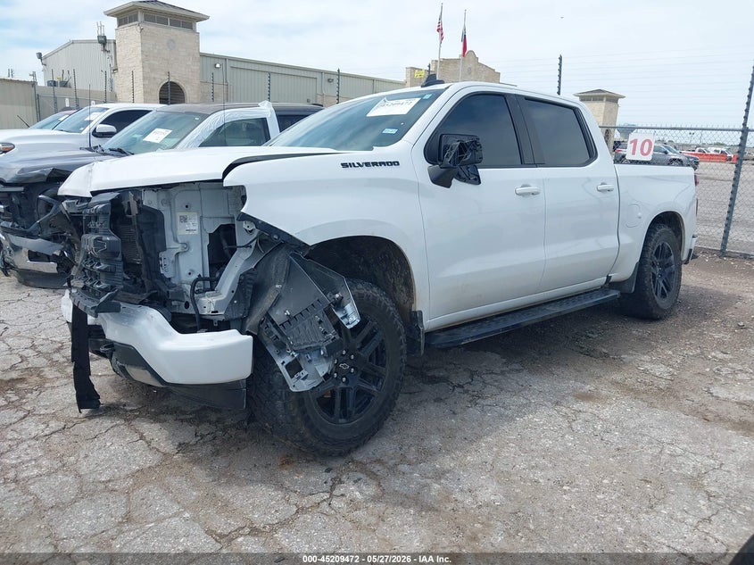 2023 Chevrolet Silverado 1500 4wd  Short Bed Rst 2GCUDEED0P1130633 photo 1