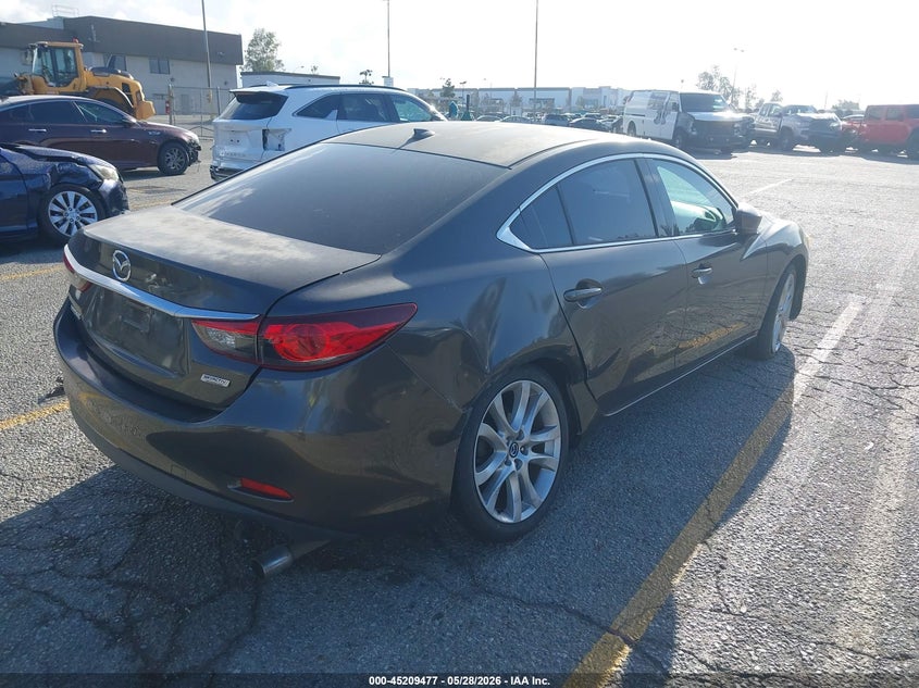 Vin: jm1gl1v53h1112555, lot: 45707218, mazda mazda6 touring 20174