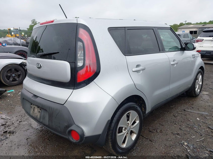 Vin: kndjn2a28g7831779, lot: 45707230, kia soul 20164