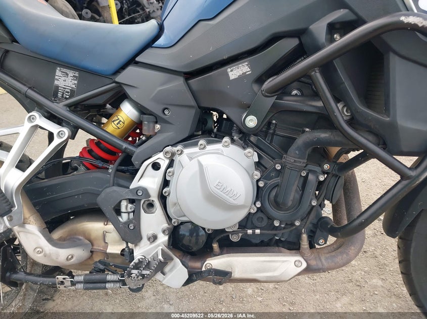 2023 BMW F 850 Gs VIN: WB10B1905P6G42563 Lot: 45209522
