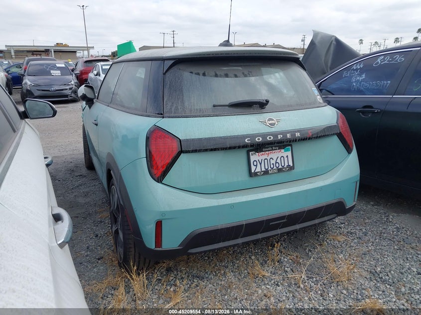 2026 MINI HARD TOP HATCHBACK 2.0L I-4 DI, DOHC, VVT, TURBO, 201HP