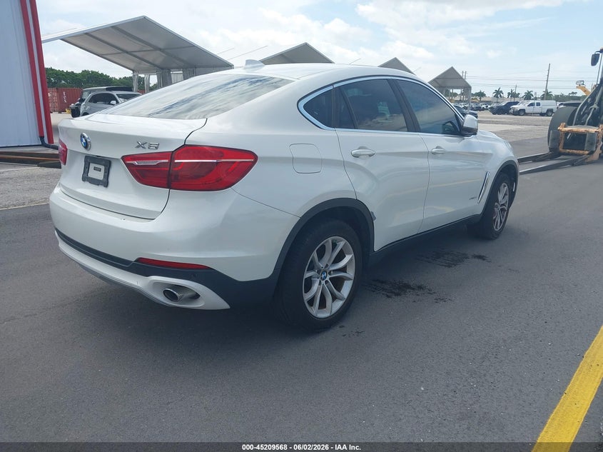 Vin: 5uxku0c51f0f91695, lot: 45707309, bmw x6 sdrive35i 20154