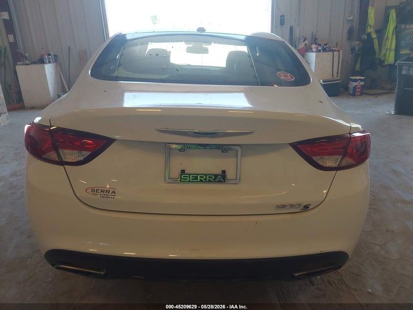 2016 Chrysler 200 S VIN: 1C3CCCBB5GN128630 Lot: 45209629