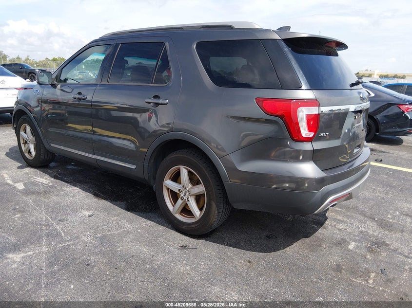 Vin: 1fm5k7d89ggc54859, lot: 45707399, ford explorer xlt 20163