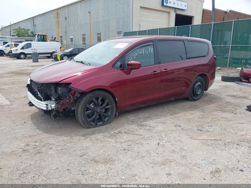 Vin: 2c4rc1fg6kr537747, lot: 45707419, chrysler pacifica touring plus 20192