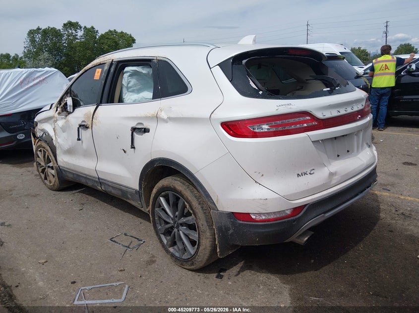 Vin: 5lmcj2c90guj19033, lot: 45707514, lincoln mkc select 20163