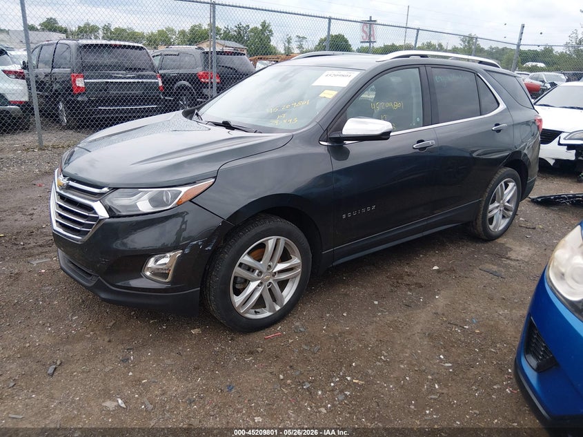 VIN 2GNAXYEX9L6132018 2020 CHEVROLET EQUINOX AWD PREMIER 2.0L TURBO