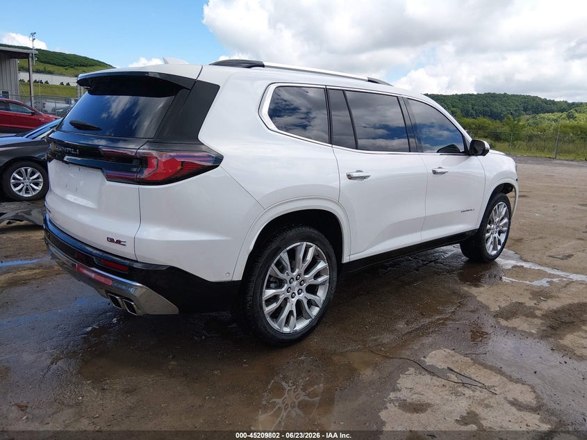 Vin: 1gkenrks9rj239293, lot: 45707543, gmc acadia awd denali 20244