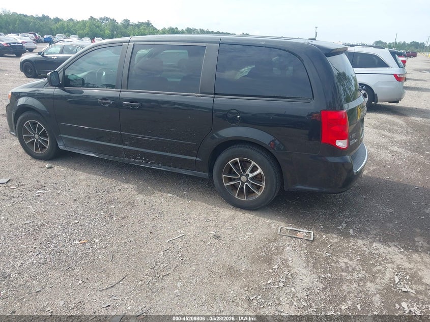 Vin: 2c4rdgeg3gr236832, lot: 45707547, dodge grand caravan r/t 20163
