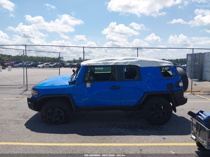 2007 Toyota Fj Cruiser VIN: JTEBU11F970016709 Lot: 45209809
