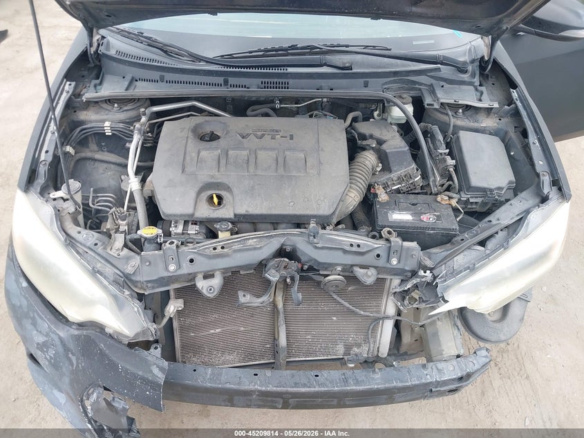 2015 TOYOTA COROLLA SEDAN 1.8L I-4 DOHC, VVT, 132HP