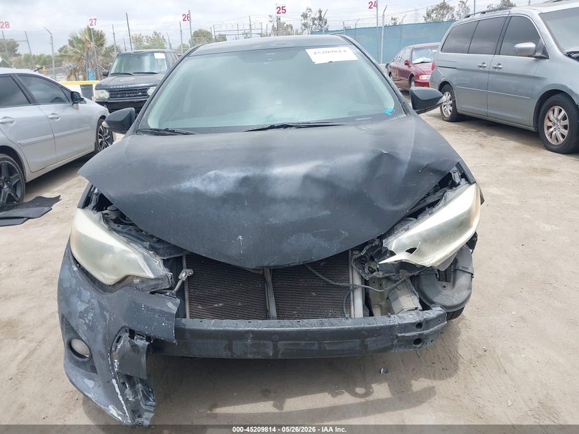 2015 TOYOTA COROLLA SEDAN 1.8L I-4 DOHC, VVT, 132HP