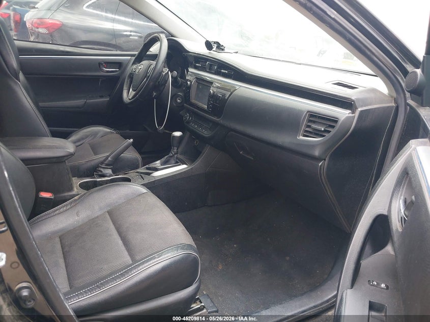 2015 TOYOTA COROLLA SEDAN 1.8L I-4 DOHC, VVT, 132HP