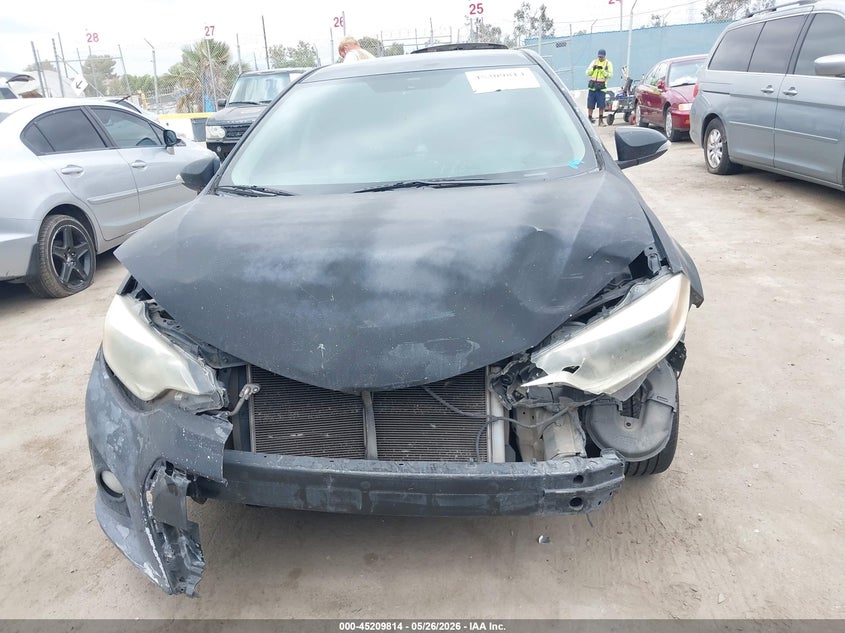 2015 TOYOTA COROLLA SEDAN 1.8L I-4 DOHC, VVT, 132HP