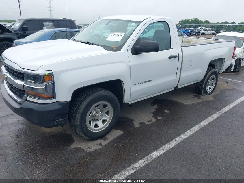 2018 Chevrolet Silverado 1500 Wt 1GCNCNEHXJZ375738 photo 1