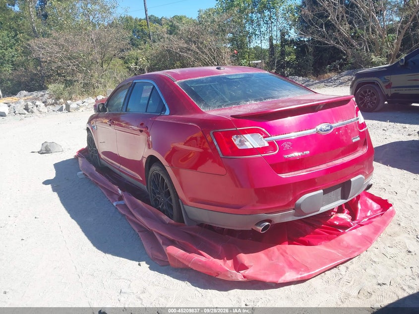 Vin: 1fahp2kt5bg117591, lot: 45707578, ford taurus sho 20113