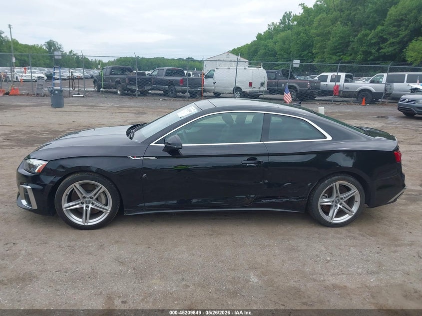 2021 Audi A5 Premium Plus 45 Tfsi Quattro S Tronic VIN: WAUTAAF50MA021480 Lot: 45209849