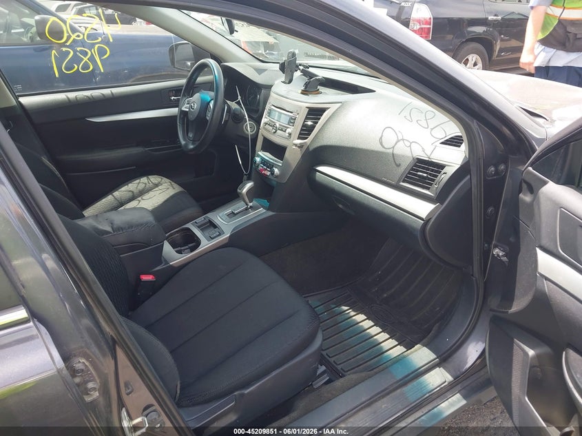2012 Subaru Outback 2.5 2.5I grey Lot 111045209851 Vin 4S4BRCAC2C3248581