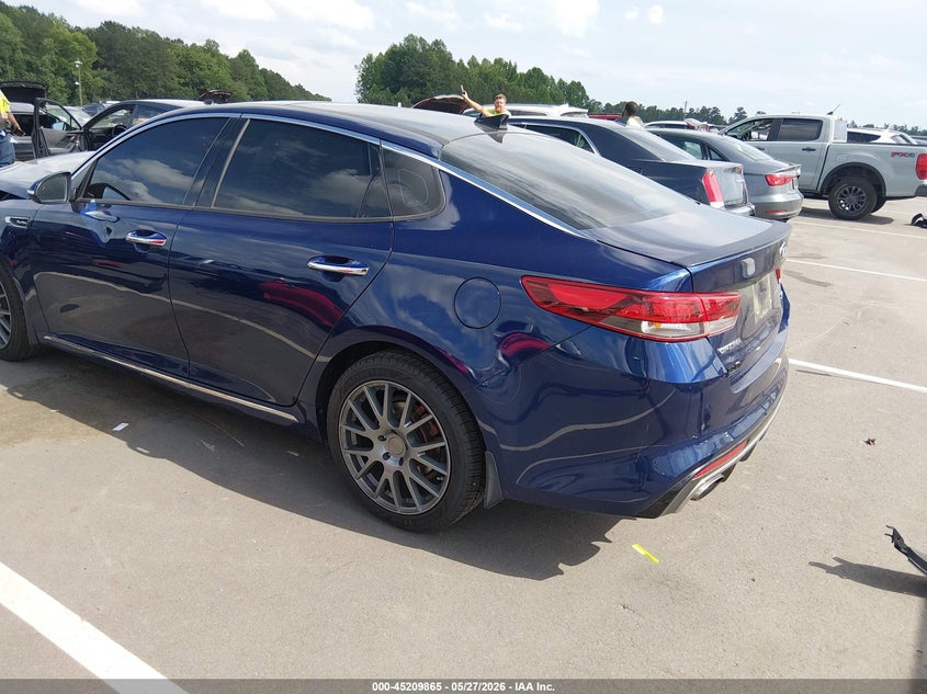 Vin: 5xxgv4l27gg121041, lot: 45707606, kia optima sxl turbo 20163