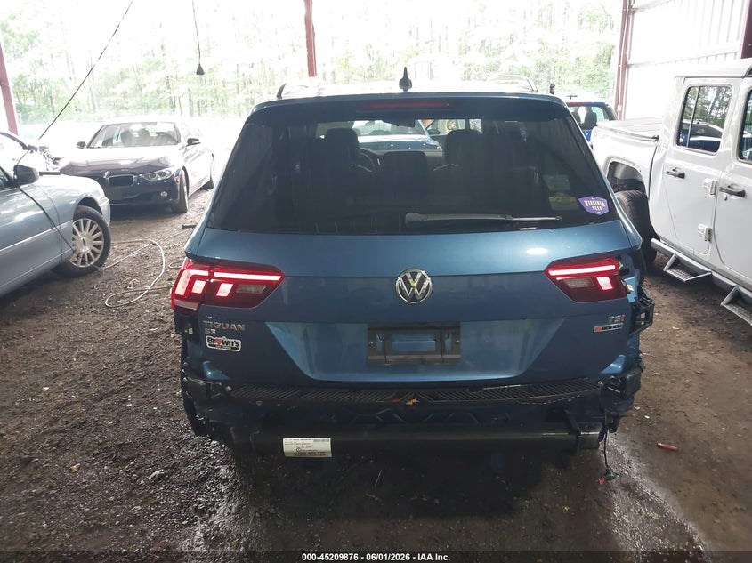 2018 Volkswagen Tiguan 2.0T Se/2.0T Sel VIN: 3VV2B7AX7JM140330 Lot: 45209876