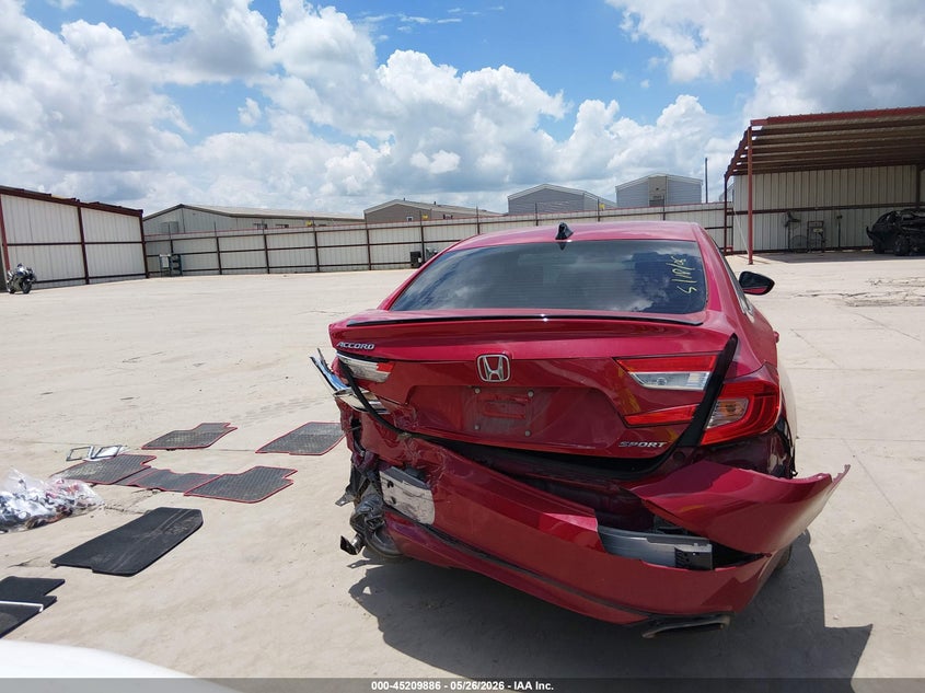 VIN 1HGCV1F33MA089148 2021 HONDA ACCORD SPORT