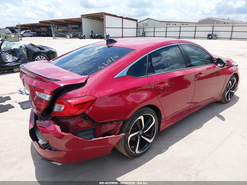 VIN 1HGCV1F33MA089148 2021 HONDA ACCORD SPORT