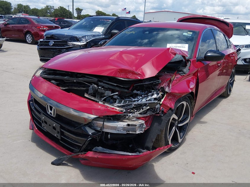 VIN 1HGCV1F33MA089148 2021 HONDA ACCORD SPORT