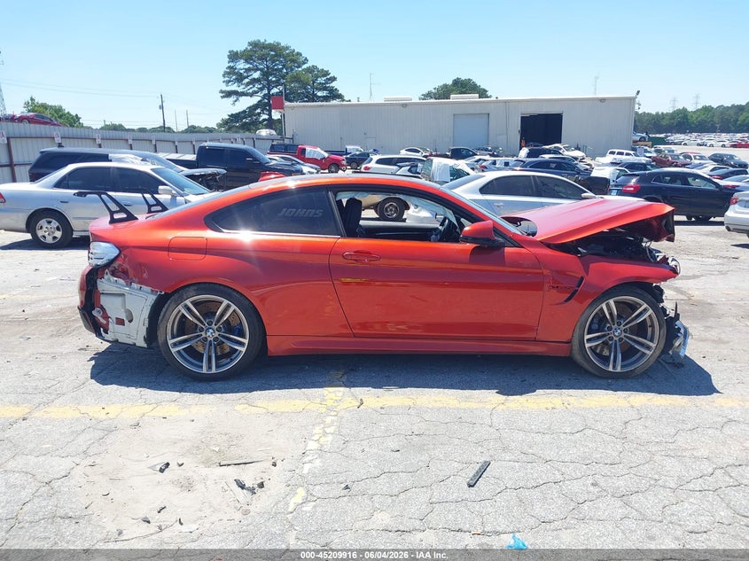 2015 BMW M4 VIN: WBS3R9C58FK329310 Lot: 45209916