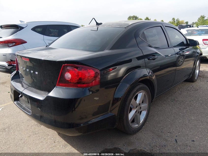 Vin: 1c3cdzab5en110708, lot: 45707660, dodge avenger se 20144