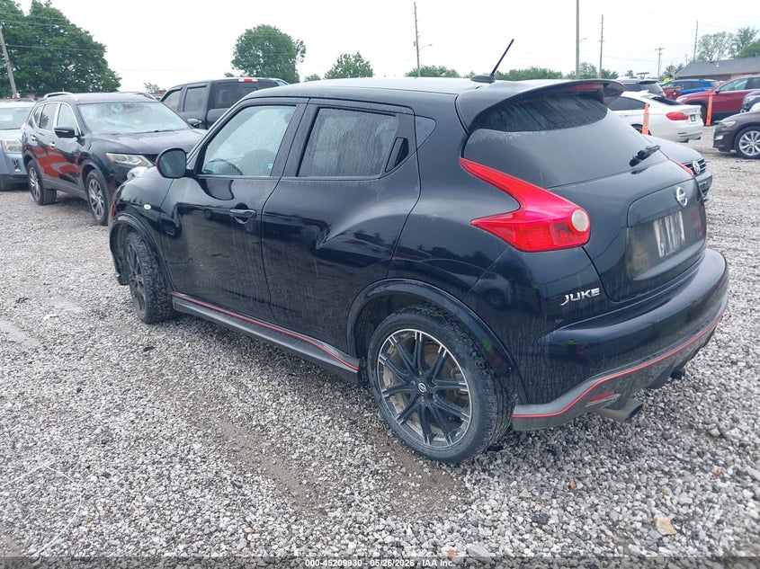 Vin: jn8af5mv7et365565, lot: 45707672, nissan juke nismo 20143