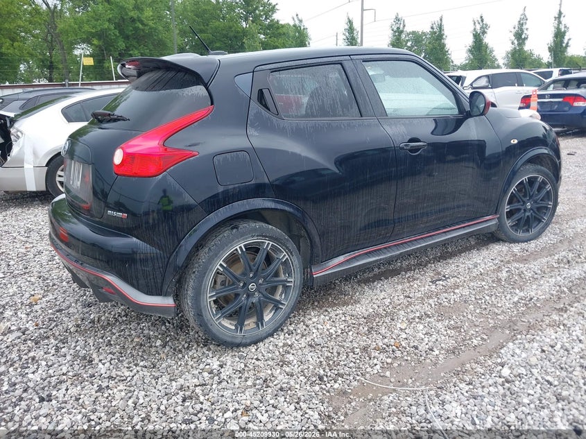 Vin: jn8af5mv7et365565, lot: 45707672, nissan juke nismo 20144