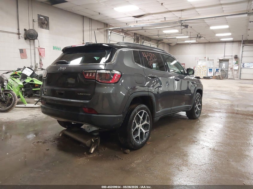 Vin: 3c4njdcn0rt162101, lot: 45707675, jeep compass limited 4x4 20244