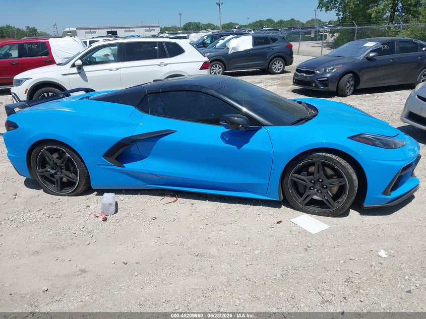2021 Chevrolet Corvette Stingray Rwd 3Lt VIN: 1G1YC3D4XM5122598 Lot: 45209960