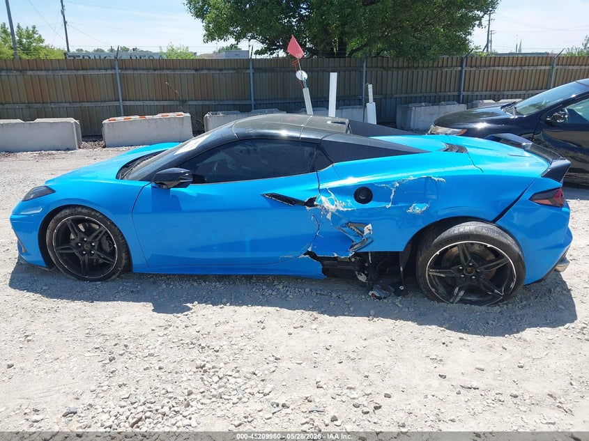 2021 Chevrolet Corvette Stingray Rwd 3Lt VIN: 1G1YC3D4XM5122598 Lot: 45209960