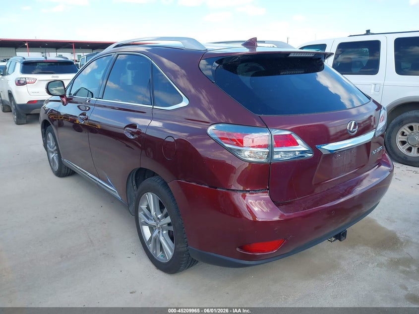 Vin: 2t2zk1ba0fc175565, lot: 45707707, lexus rx 350 20153