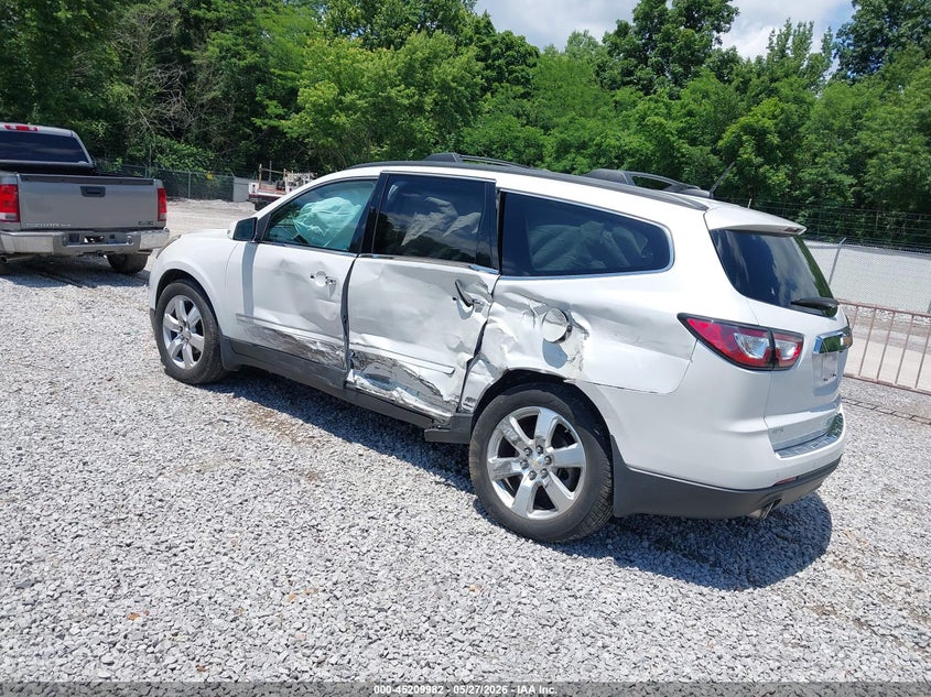 Vin: 1gnkvjkd5gj228782, lot: 45707723, chevrolet traverse ltz 20163