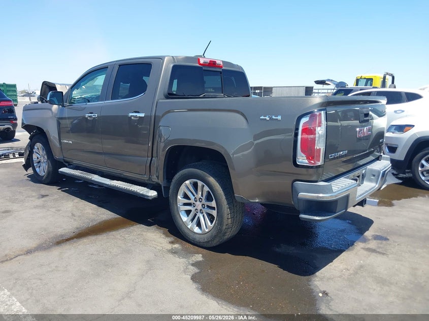 Vin: 1gtg6de35g1321432, lot: 45707728, gmc canyon slt 20163