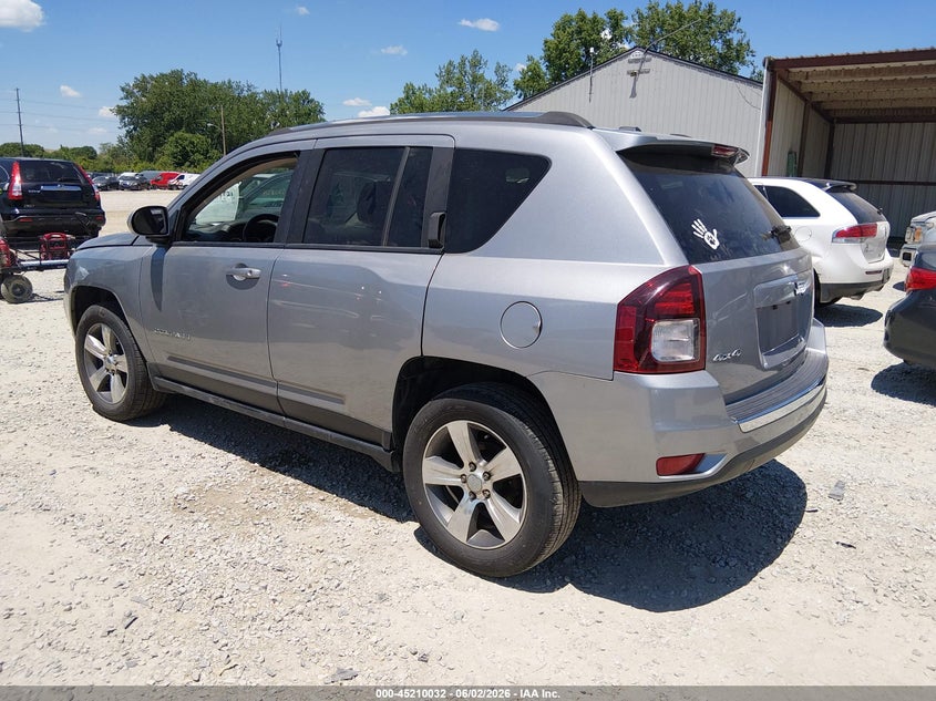 Vin: 1c4njdeb3hd126555, lot: 45707773, jeep compass high altitude 4x4 20173