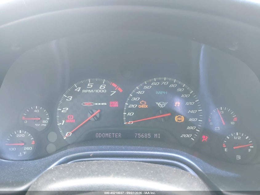 2003 Chevrolet Corvette Z06 Hardtop VIN: 1G1YY12S235119863 Lot: 45210037