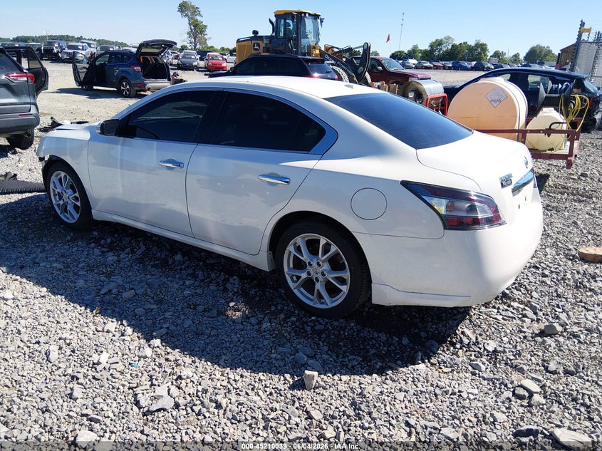 Vin: 1n4aa5ap9ec441910, lot: 45707780, nissan maxima 3.5 sv 20143