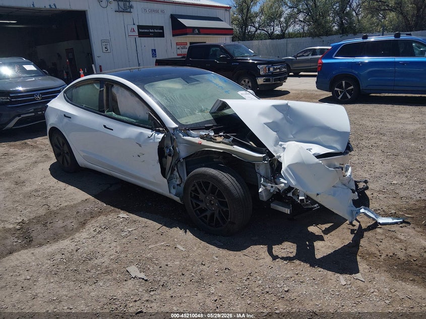 2025 TESLA MODEL 3 auction photo 1