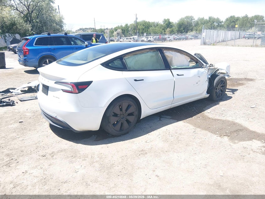 2025 TESLA MODEL 3 auction photo 4