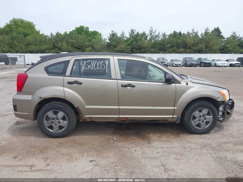 2007 Dodge Caliber VIN: 1B3HB28B07D133974 Lot: 45210051