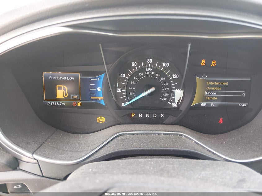 2016 FORD FUSION auction photo 7
