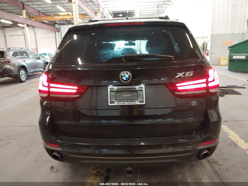 2015 BMW X5 xDrive35I VIN: 5UXKR0C53F0P06179 Lot: 45210080