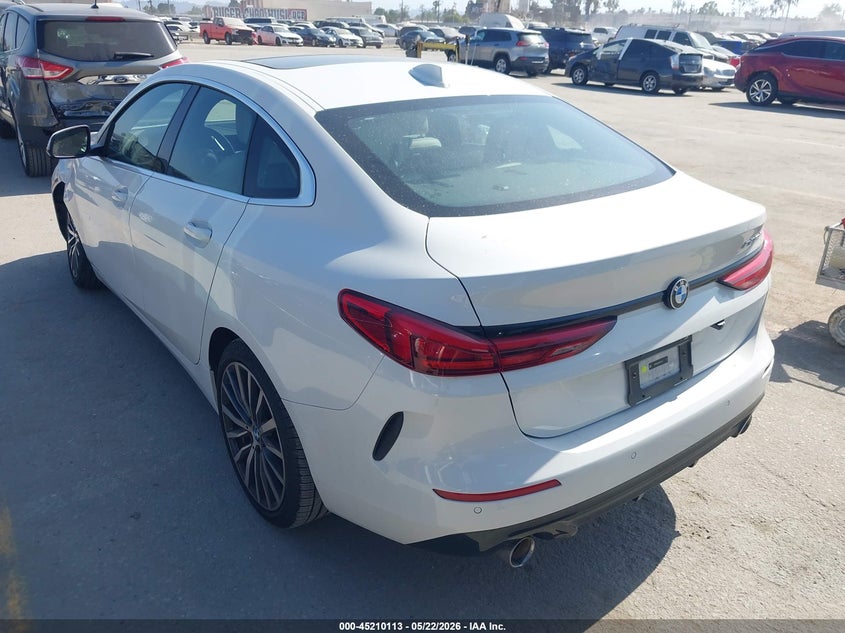 Vin: wba53ak09r7n11773, lot: 45707854, bmw 228i gran coupe sdrive 20243