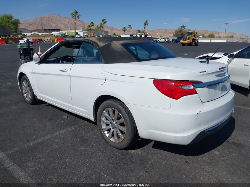 1C3BCBEB9CN218472 2012 Chrysler 200 2.4 Touring white