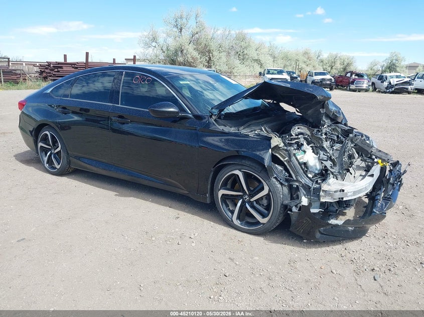 2019 HONDA ACCORD auction photo 1
