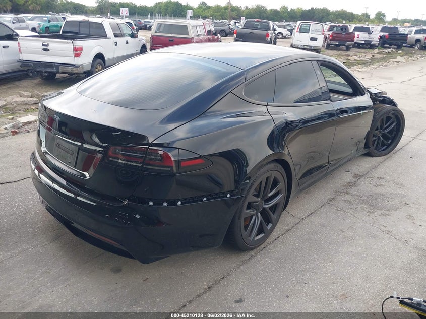 Vin: 5yjsa1e55nf487821, lot: 45707869, tesla model s dual motor all-wheel drive 20224